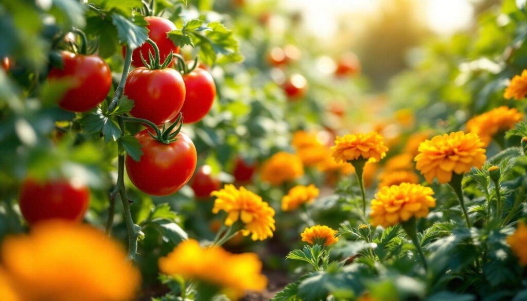 Tomaten im Gemüsebeet: Diese Blume jetzt daneben säen, um böse Überraschungen im Sommer zu vermeiden