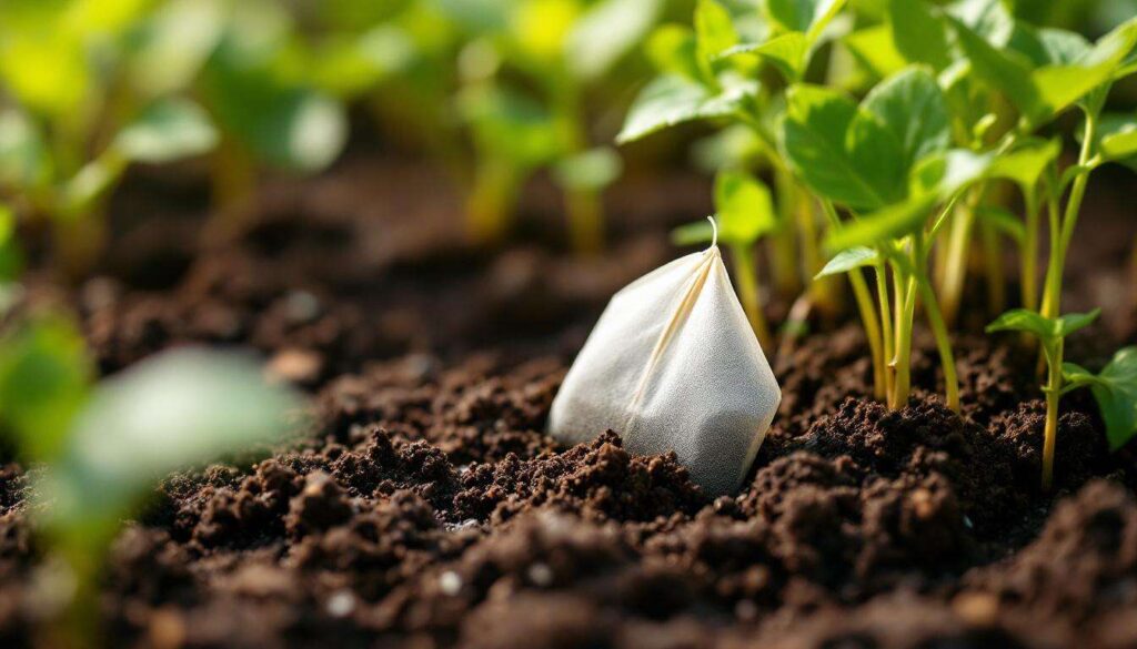 Teebeutel in der Blumenerde: Was Gärtner darüber wissen sollten