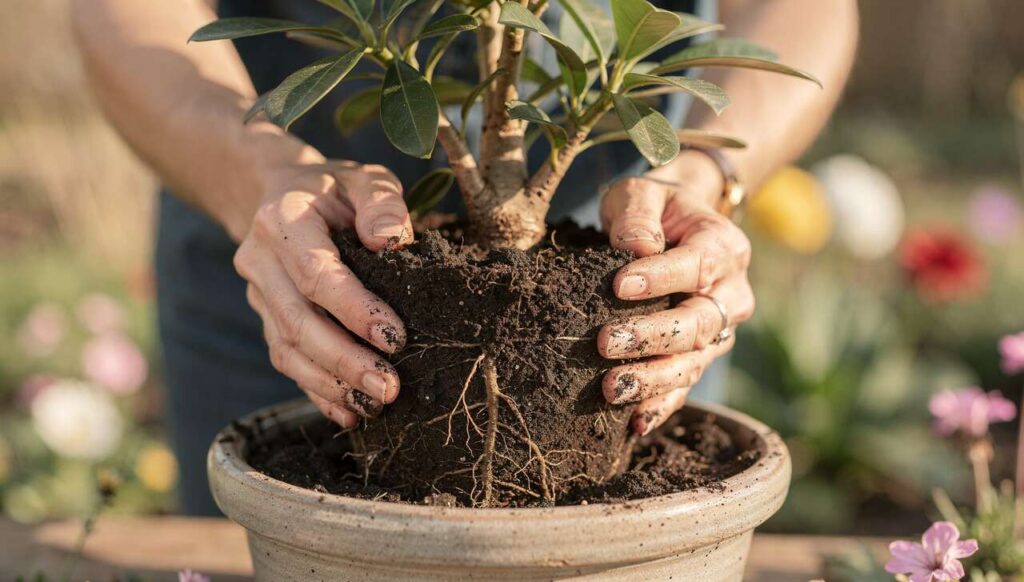 Geldbaum im März umtopfen, warum die Topfgröße laut Gartenakademie entscheidend ist