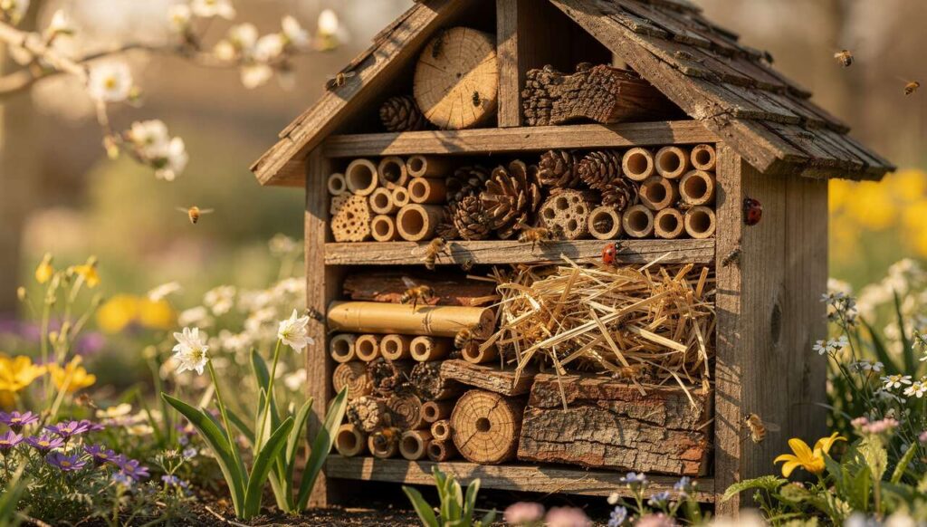 Insektenhotel im März aufstellen! Warum der Standort laut NABU über den Erfolg entscheidet