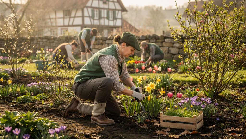 Frühlingsbeginn 2026, diese 4 Gartenarbeiten erledigt jetzt ganz Deutschland
