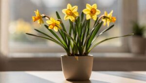 Narzissen im Topf nach der Blüte, so retten Sie die Zwiebeln für nächstes Jahr
