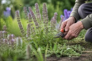 Blühende Kräuter nicht komplett zurückschneiden: Diese Stängel sind jetzt besonders wertvoll für Wildbienen